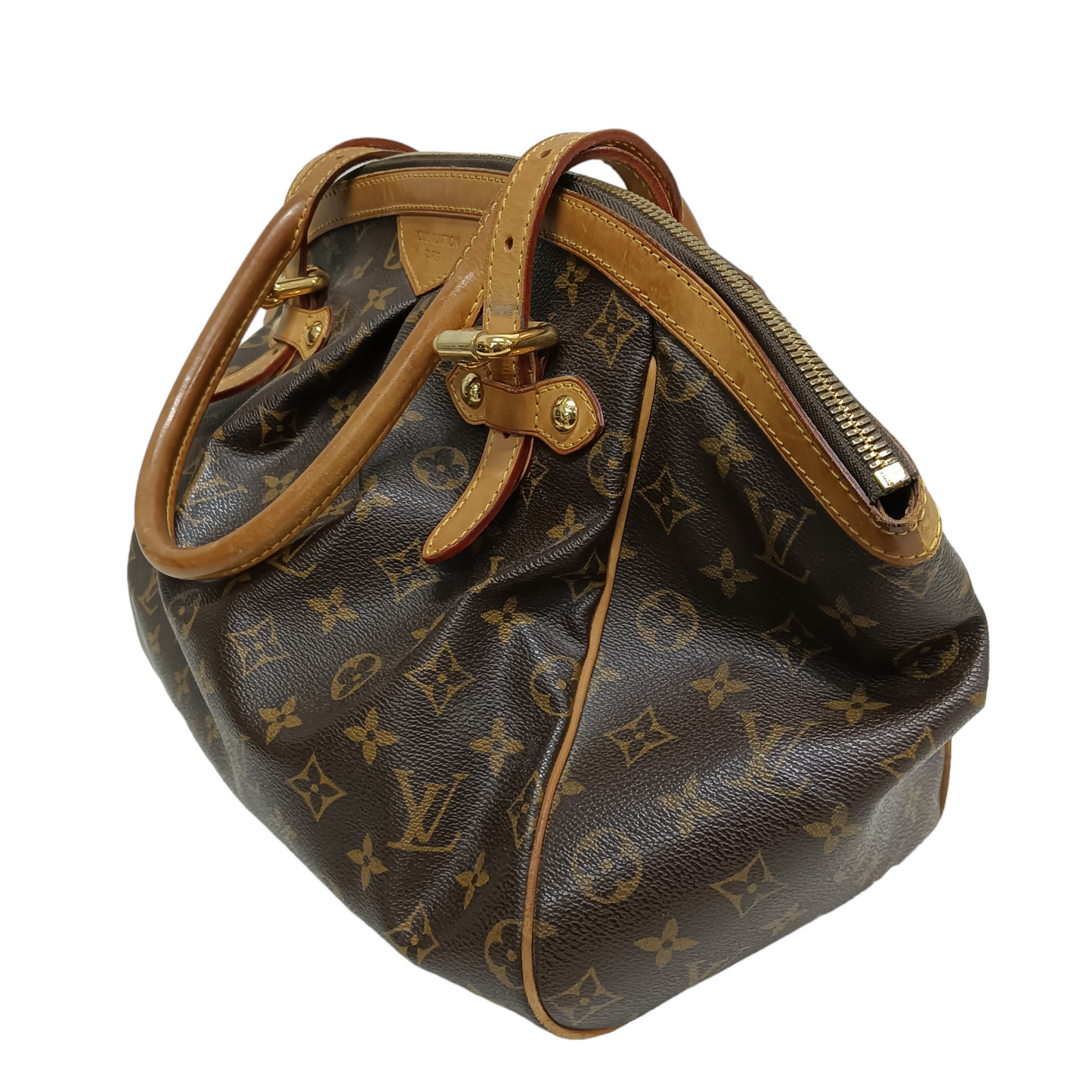 LOUIS VUITTON Handbag Monogram Brown Tivoli GM M40144