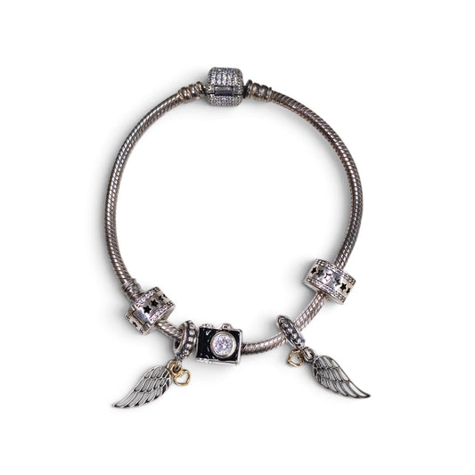 PANDORA Bracelet Silver Charm 5P Set