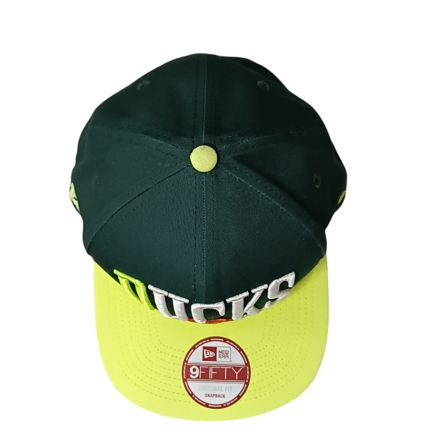 New ERA Cap Green And Yellow DUCK