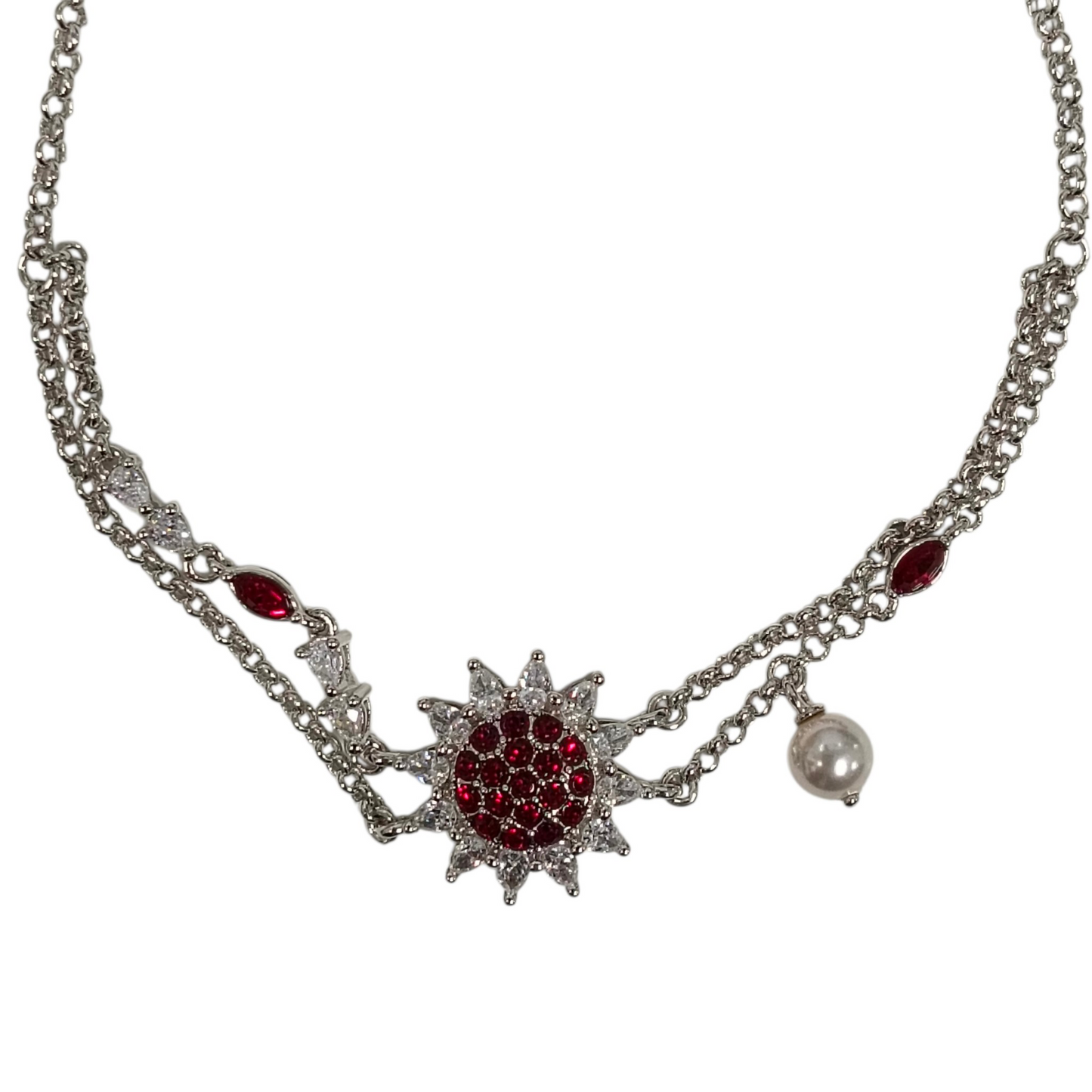 ATELIER SWAROVSKI Bracelet Silver/Red 5535818