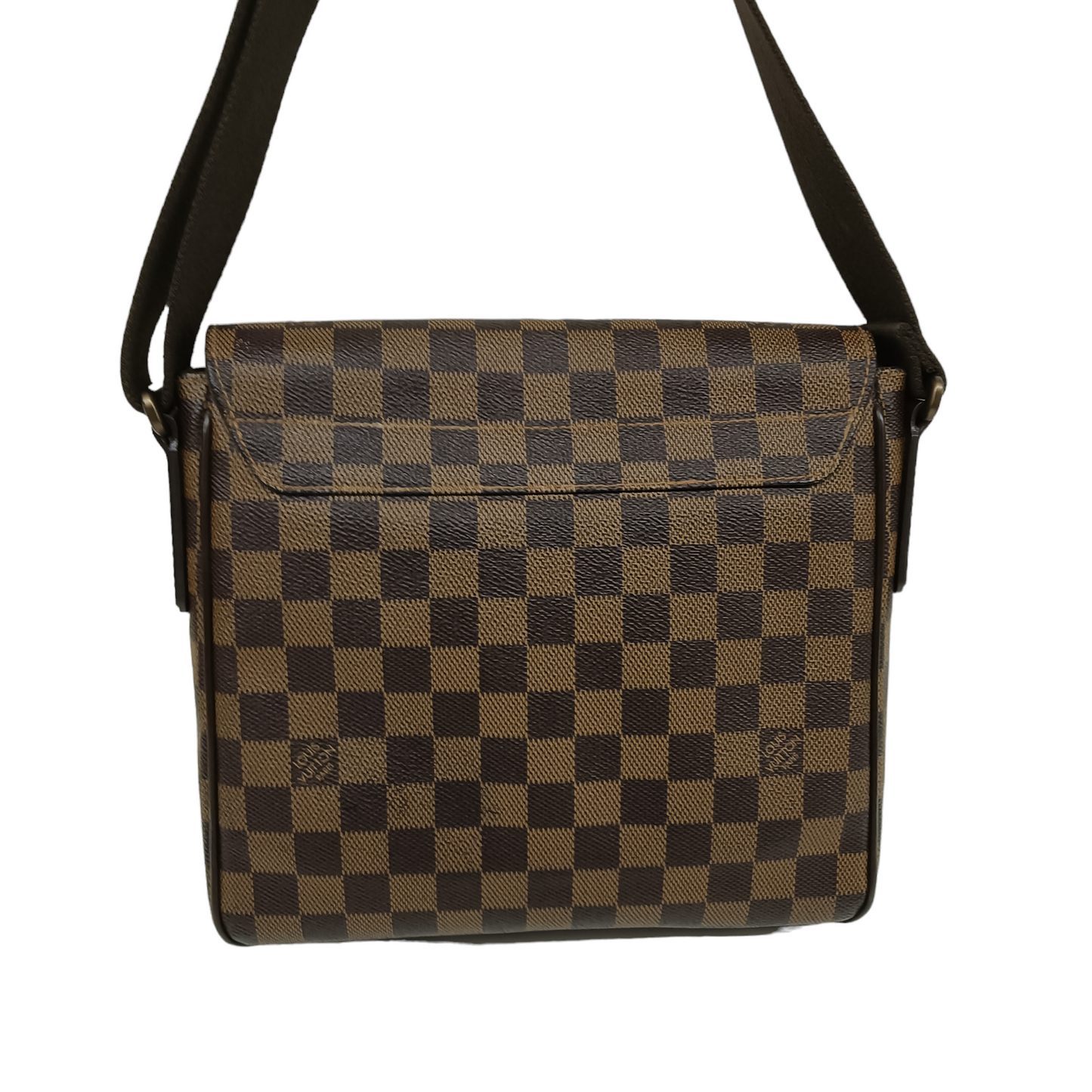 LOUIS VUITTON Messenger Bag Damier N41213 Stain FL2136 District PM