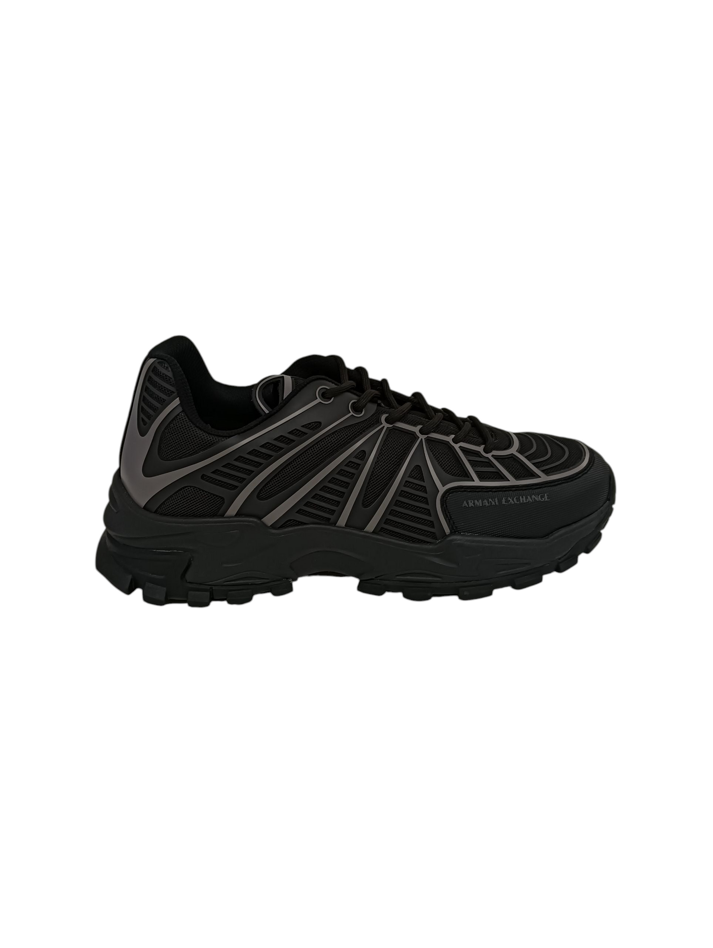 ARMANI EXCHANGE Sneaker Size 42 XV907 Mens Black