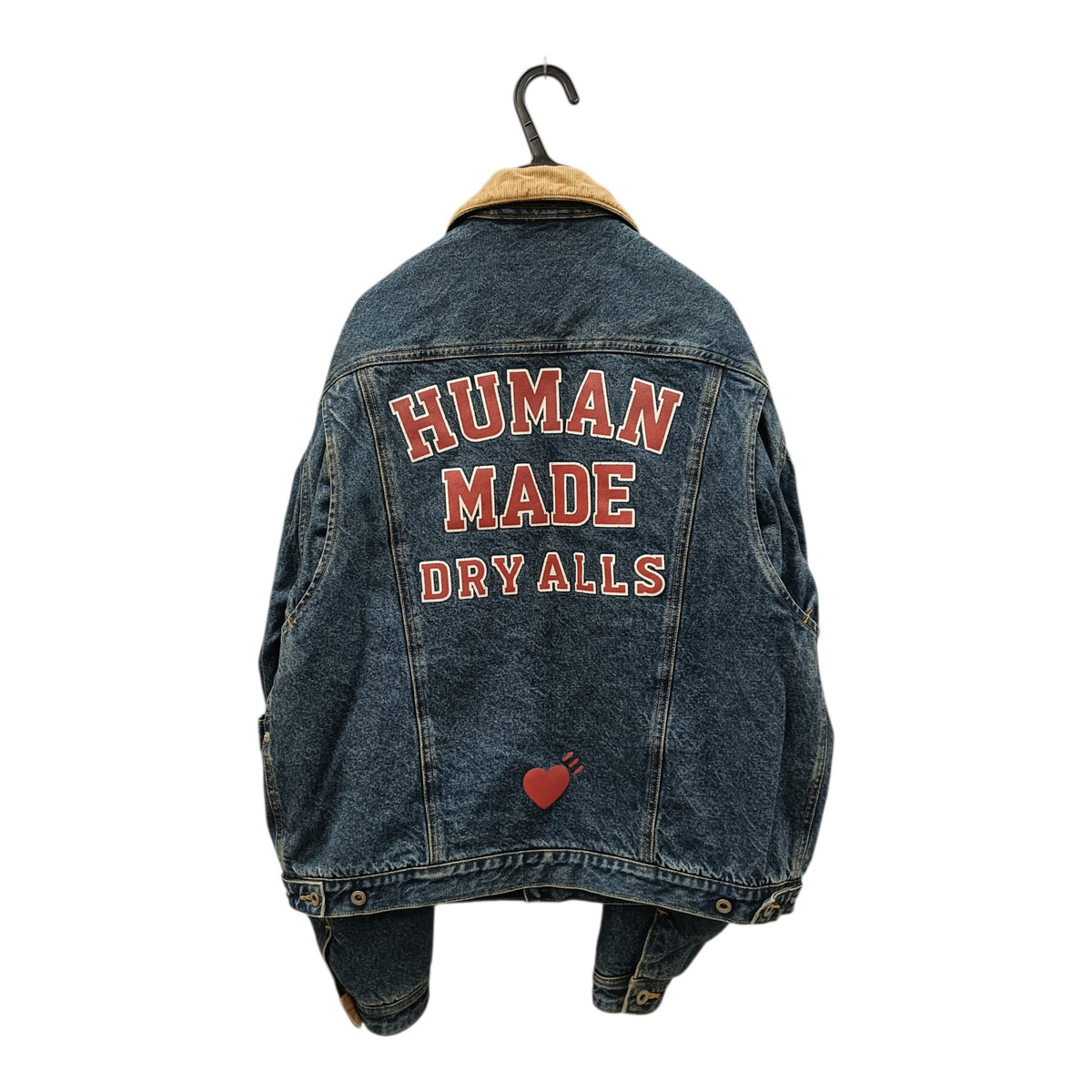 HUMAN MADE Denim Jacket SIZE L Mens Indigo HM31JK018