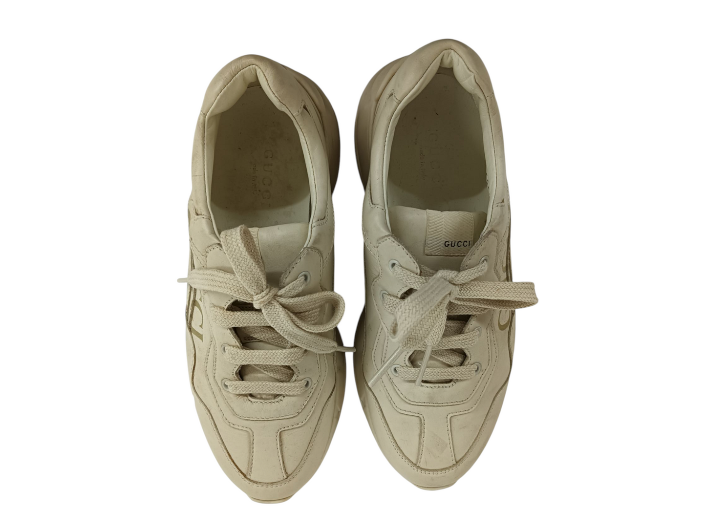 GUCCI Sneaker Size 33 585089 Kids Beige