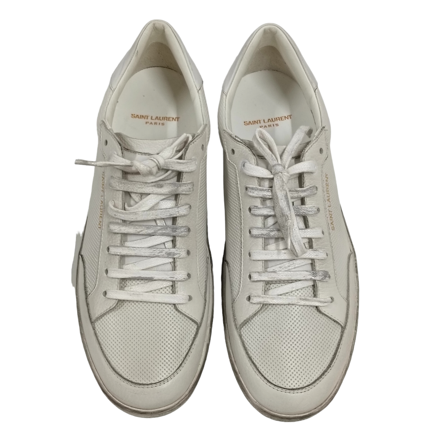 Saint Laurent Paris Sneaker Size 44 Mens White 586617 Court Classic