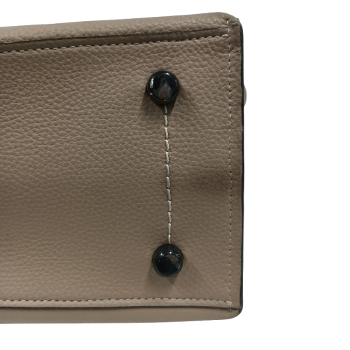 COACH Shoulder Bag C0691 Brown/Gray **Stain/Damage
