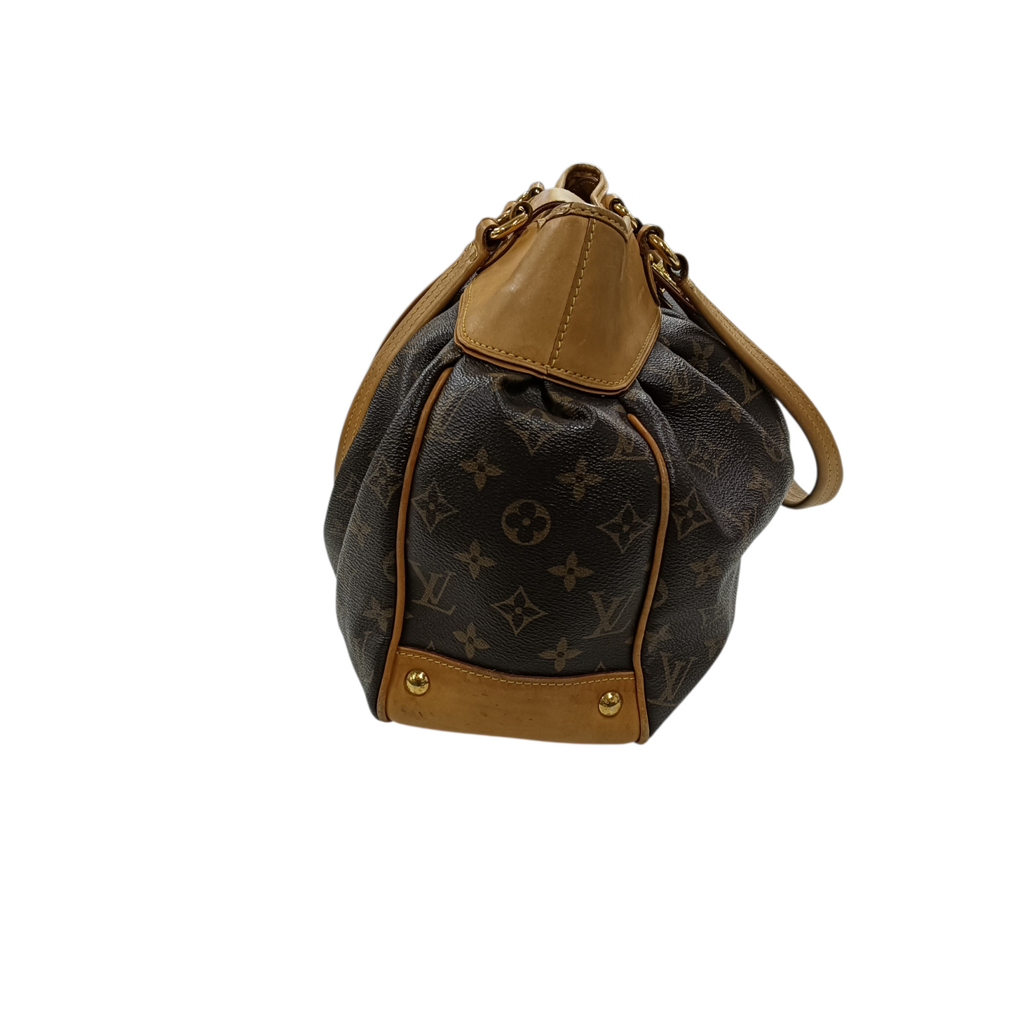 LOUIS VUITTON Monogram Shoulder Bag M45714 Brown