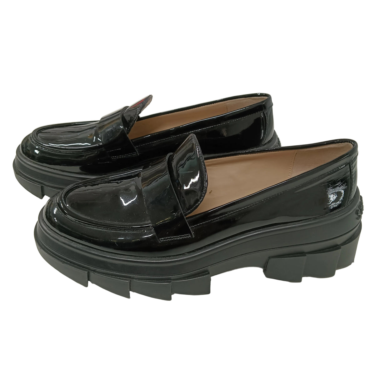 STUART WEITZMAN Loafers 37 Lady's Black SJ169