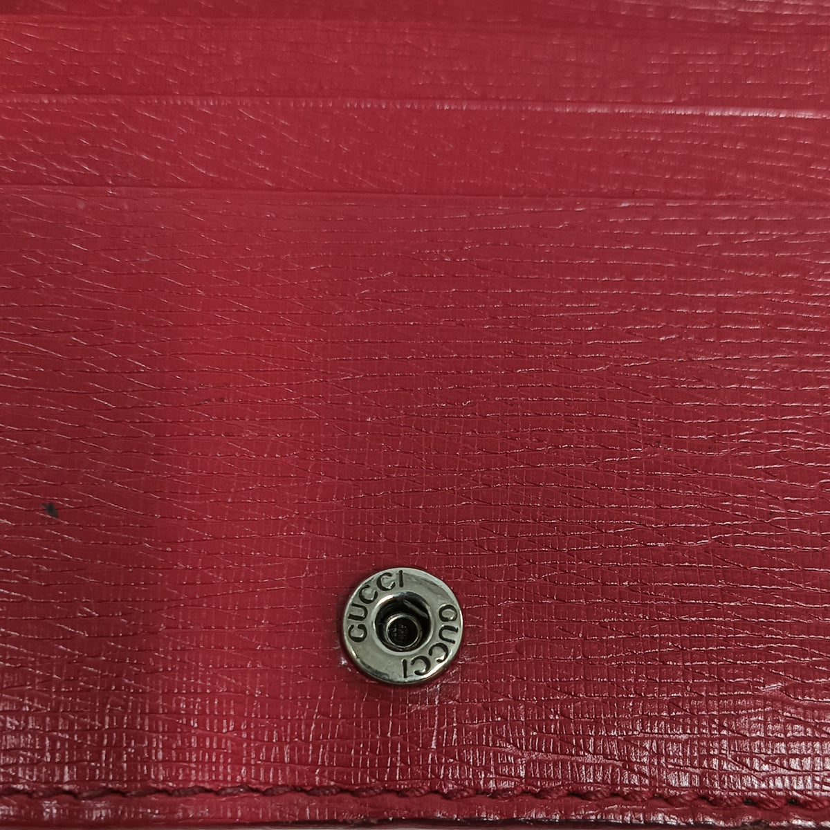 GUCCI Wallet 410120 Red 2067