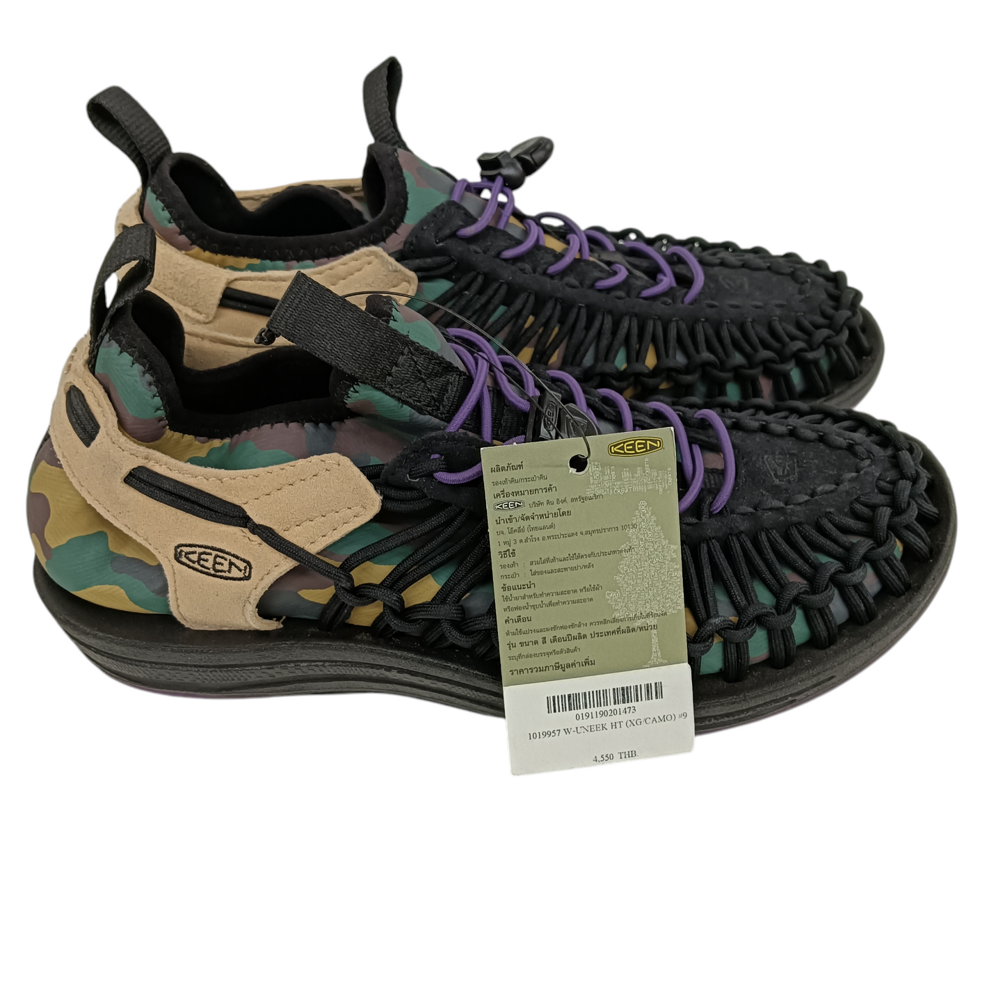 KEEN Sandal 39.5 Mens Black Rank(B) Stain