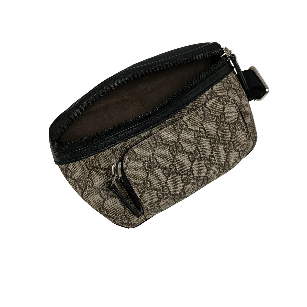 GUCCI Waist Bag 450946 Black And Beige 524947