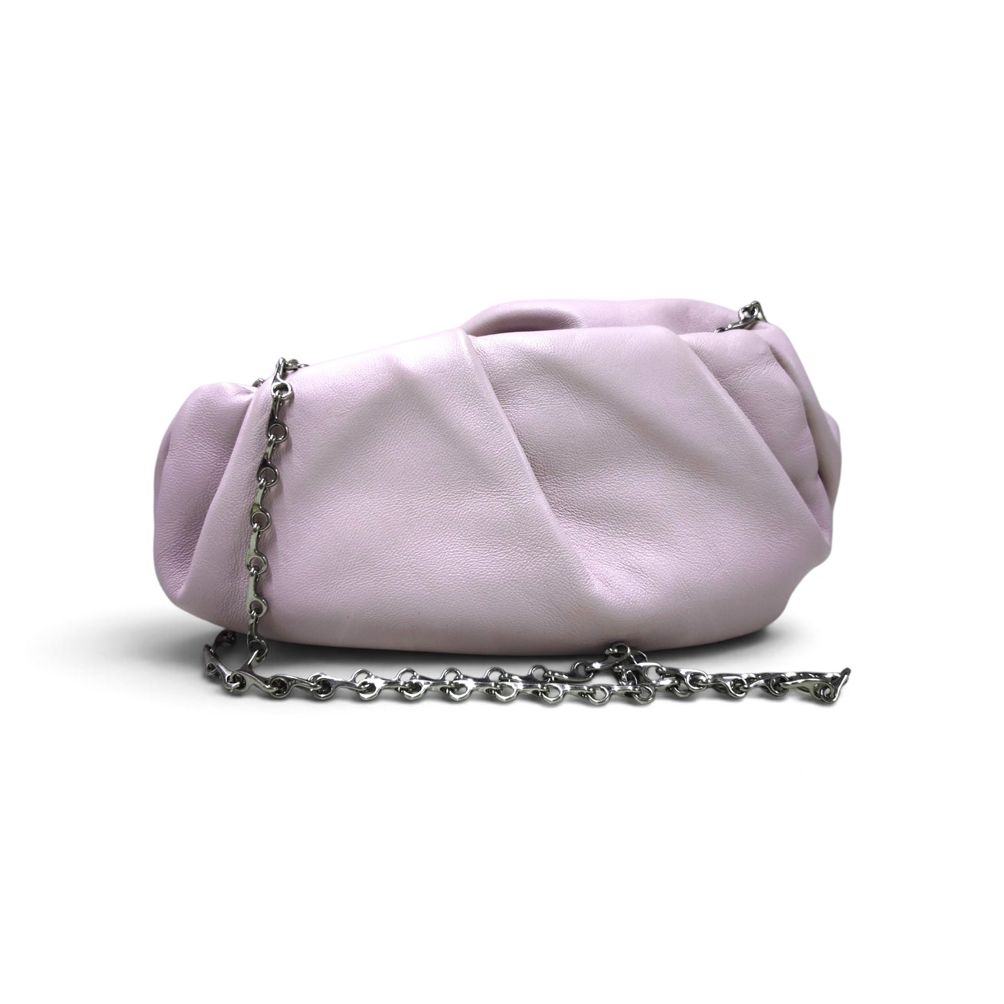 BURBERRY Clutch Bag Purple 80791861 Rank B