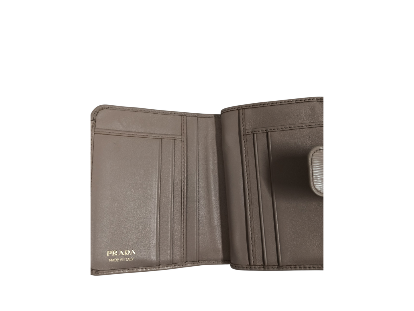 PRADA WALLET LVORY RANK (B) 1ML018