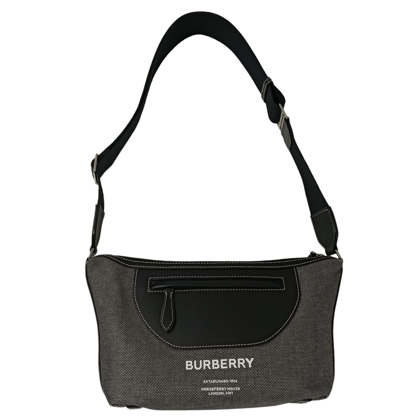 BURBERRY LONDON Shoulder Bag 8047259 Black/Gray ITPELF0T4P0N