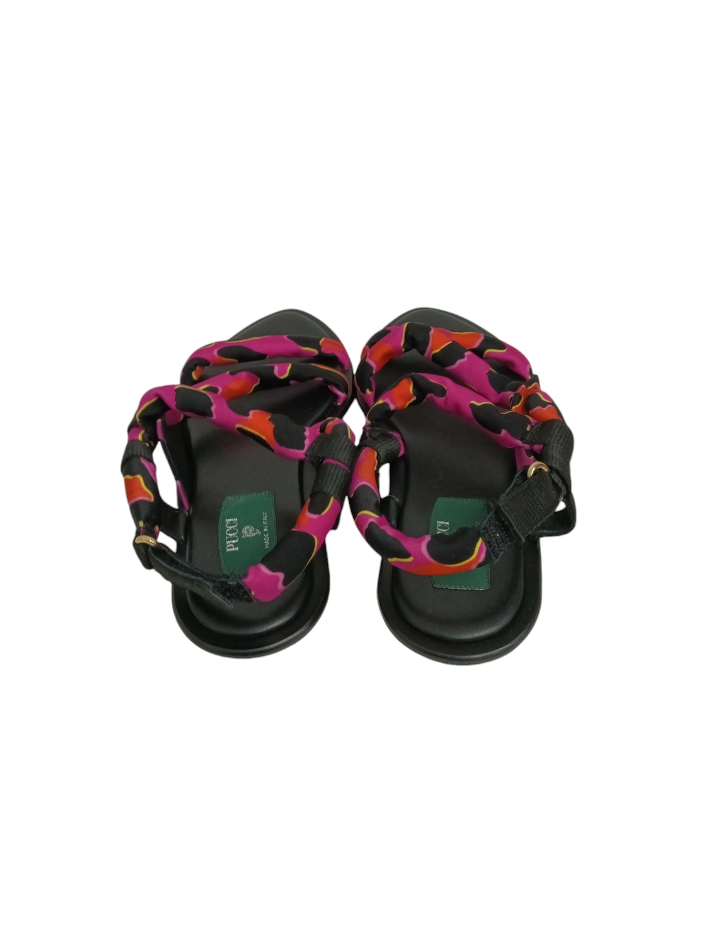 PUCCI SANDAL LADY'S BLACK/PINK RANK(A)