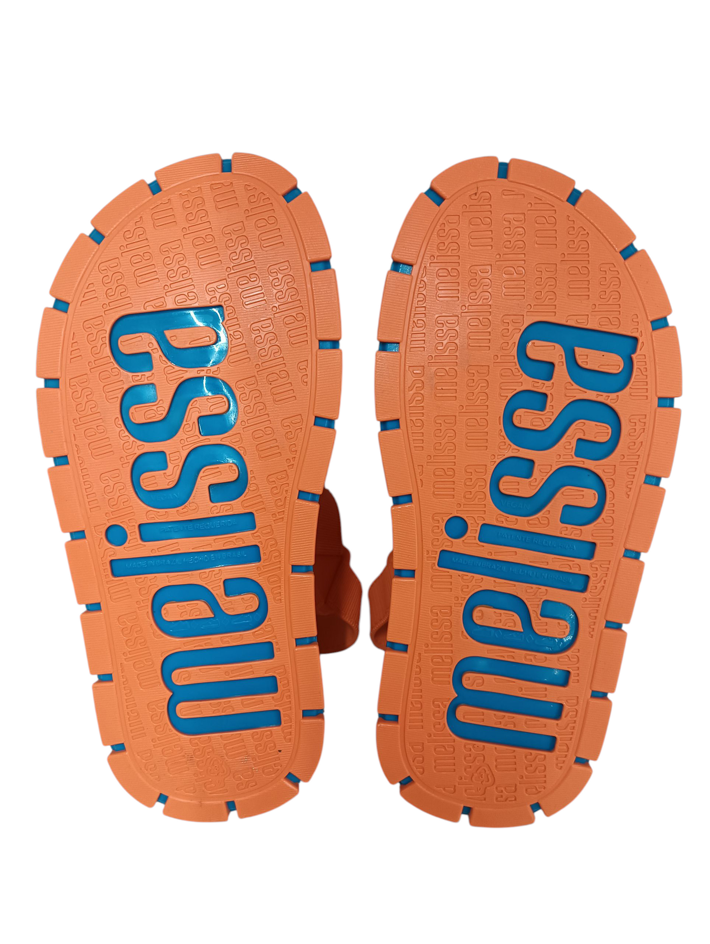 Melissa Shoes Size 9US Lady's Orange 35817