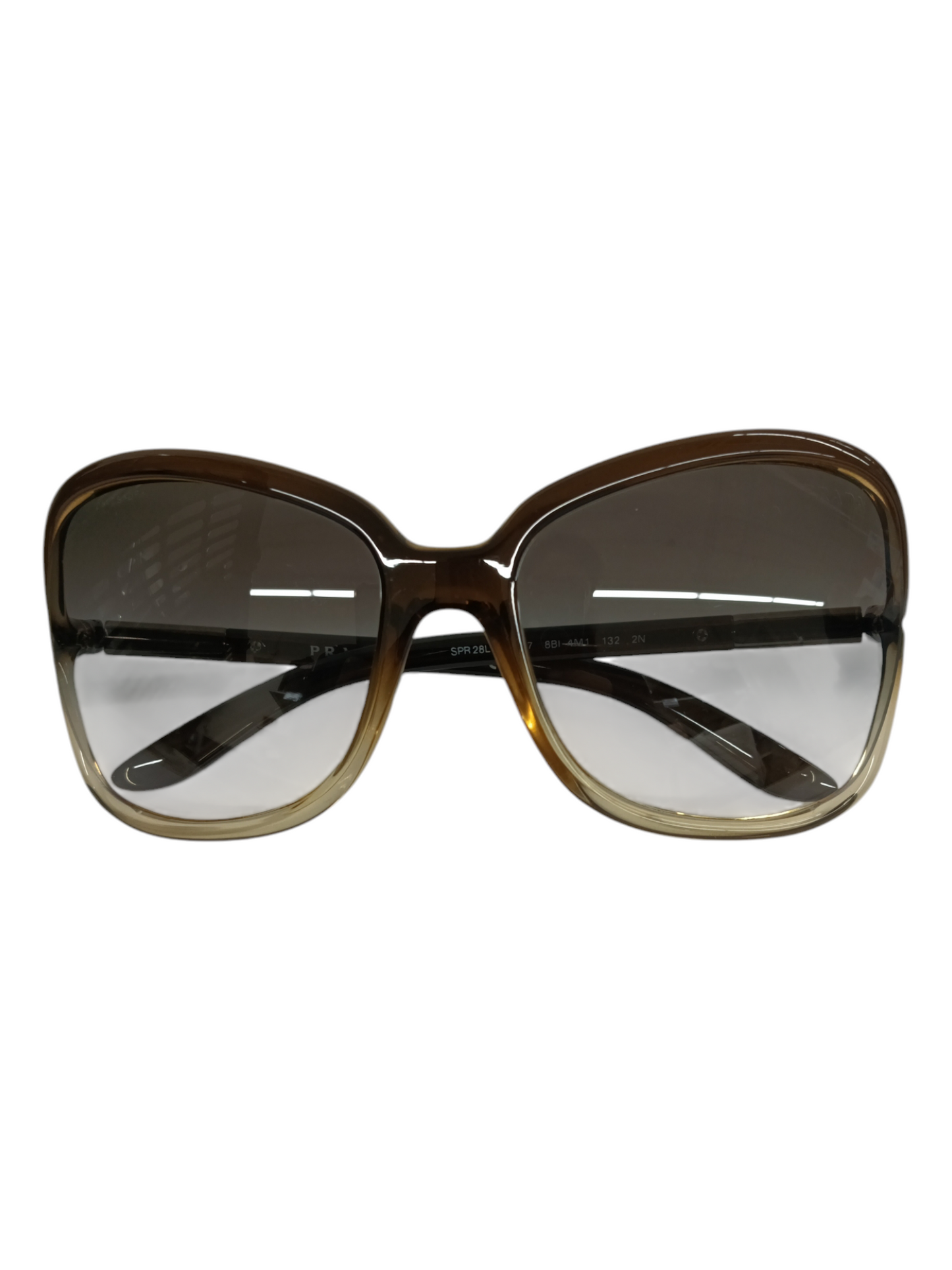PRADA SUNGLASSES SPR28L BROWN RANK (B)