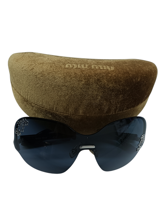 MIU MIU Sunglasses SMU52M Rank (B) Black