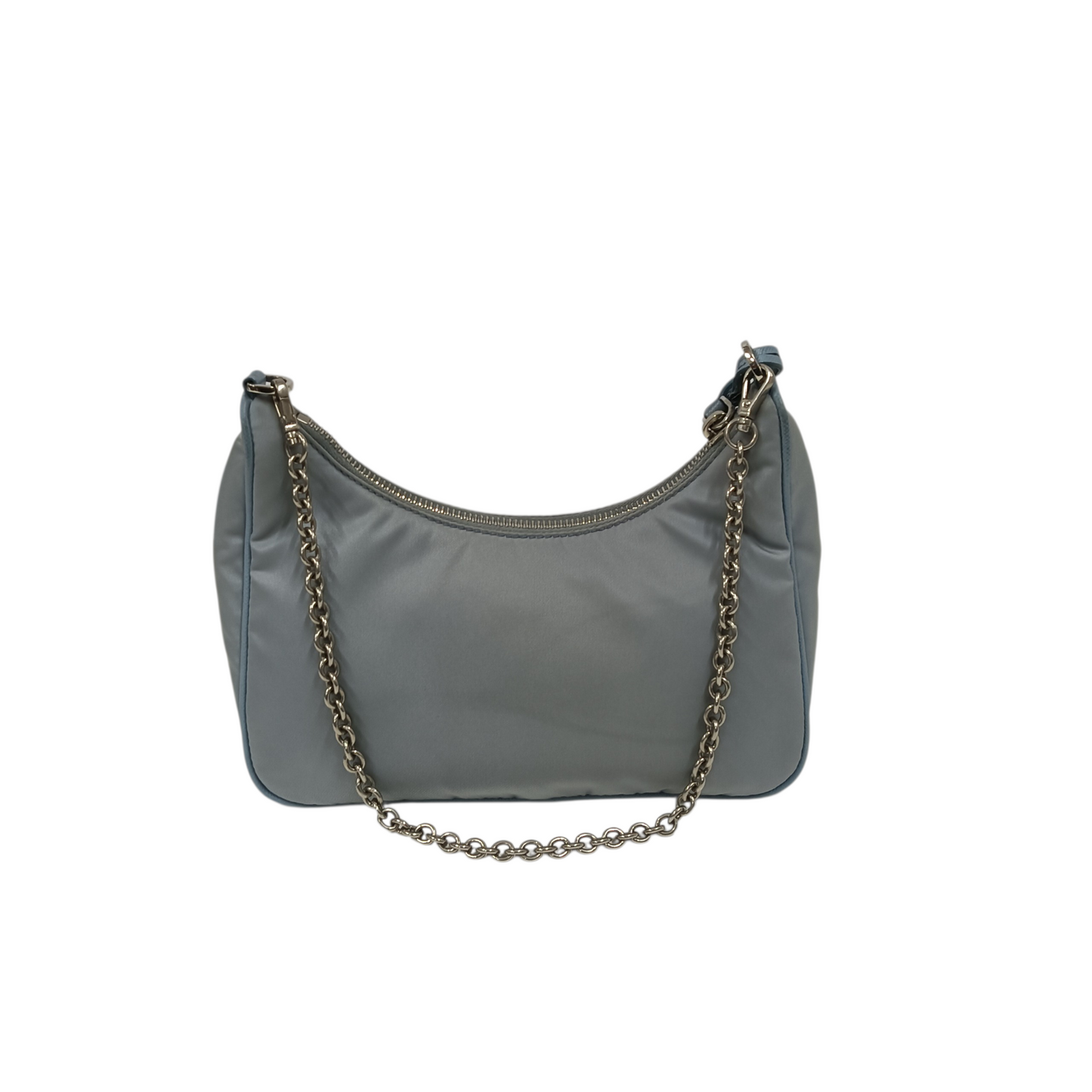 PRADA 2WAY Bag Blue Re-Edition 2005