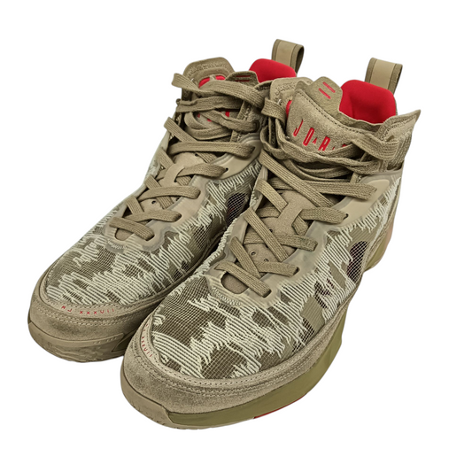 NIKE Sneaker 9.5US FD6720-200 Mens Khaki Rank(B) Jordan 37 Wheat