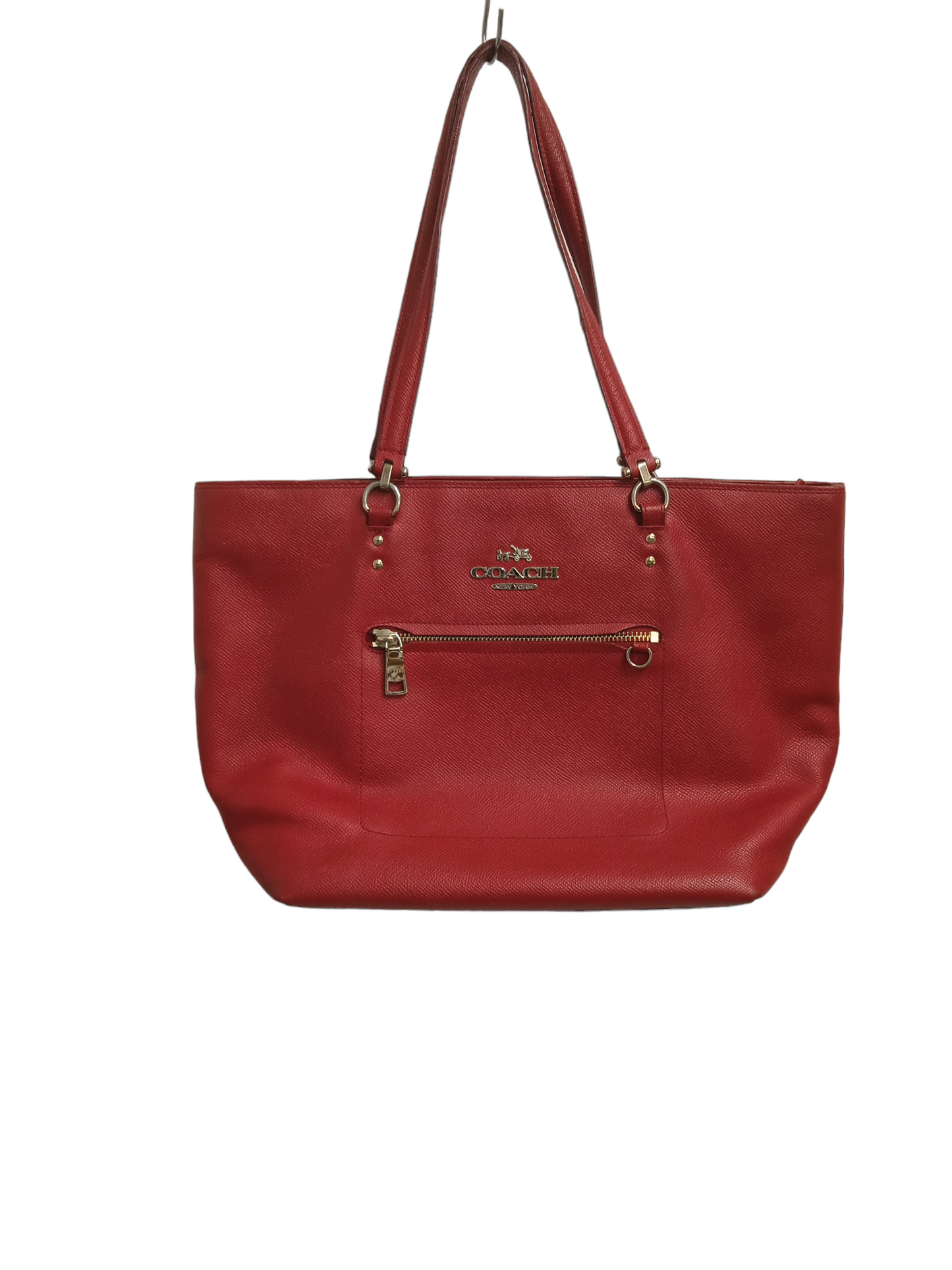 COACH BAG 34817 RED RANK (C)