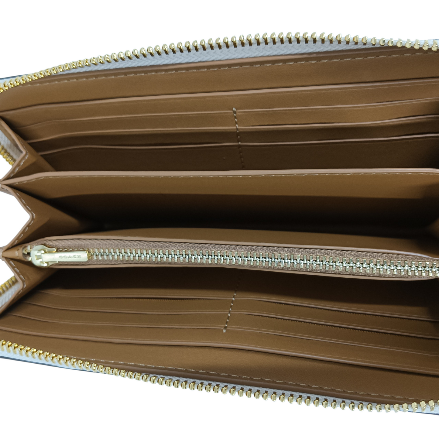 COACH Long Wallet C4452 Beige