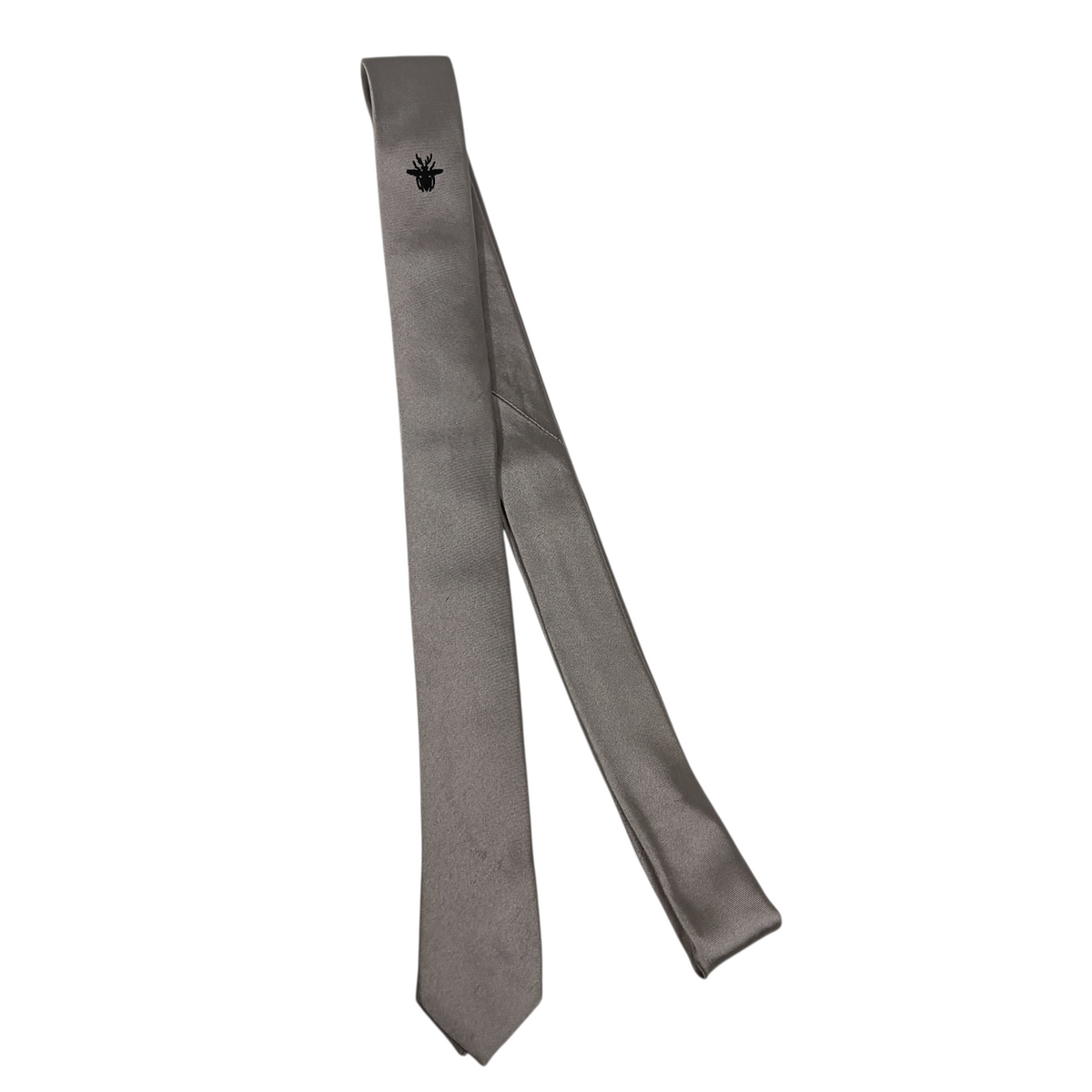 Christian Dior Necktie Gray **Stain/Damage