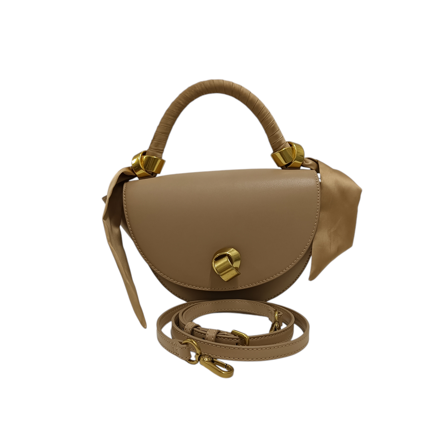 CHARLES & KEITH HANDBAG LIGHT BROWN 50671154