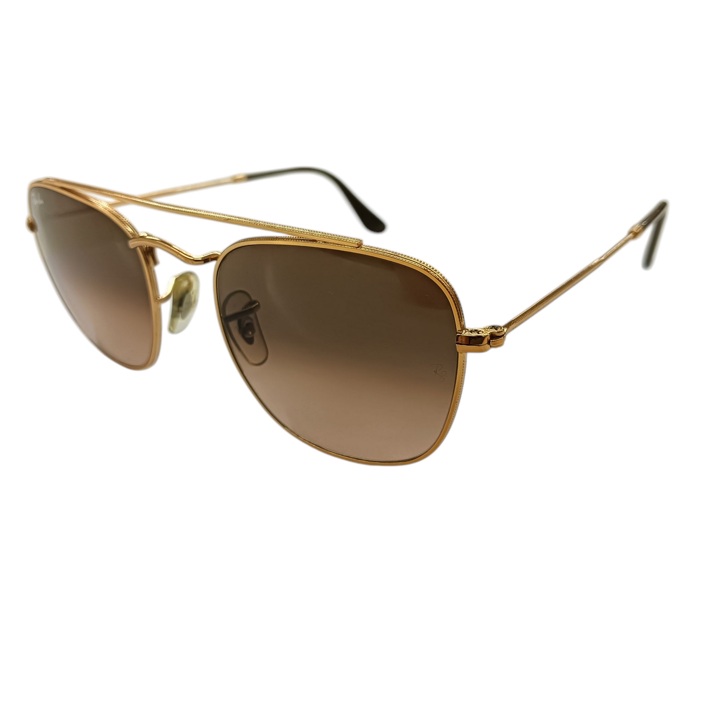 RAY-BAN Sunglasses RB3557 Rank (B) Brown/Gold