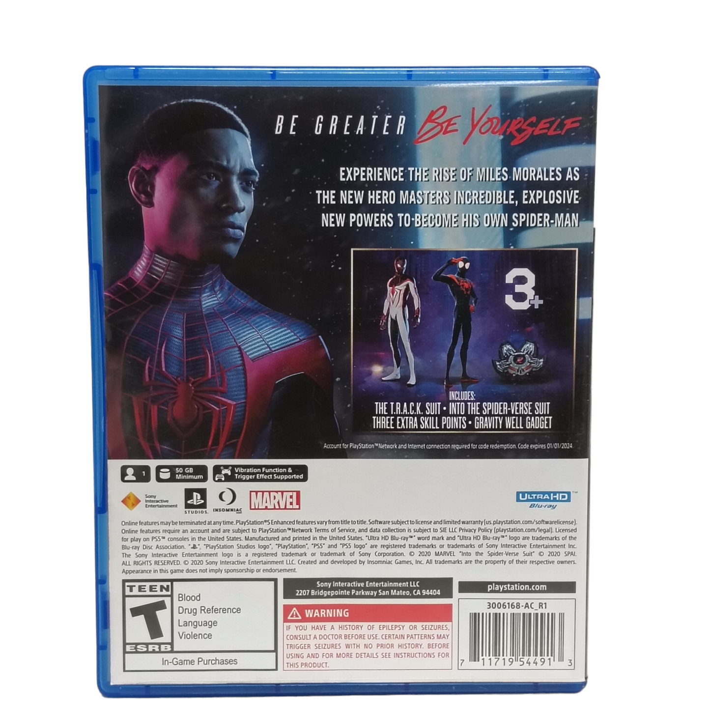 MARVEL'S SPIDER-MAN Miles Morales PS5