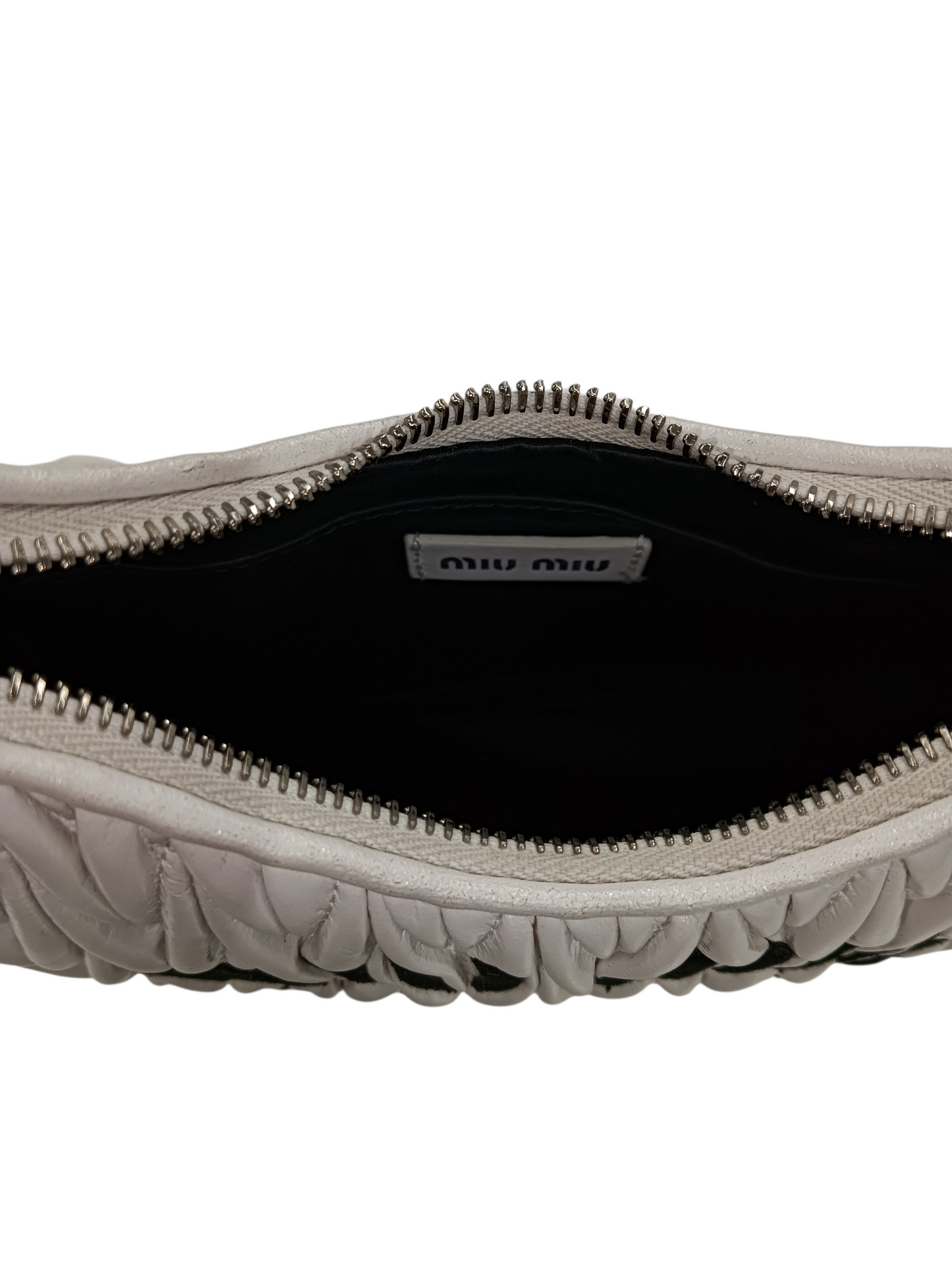 MIU MIU 2Way Bag White NFC
