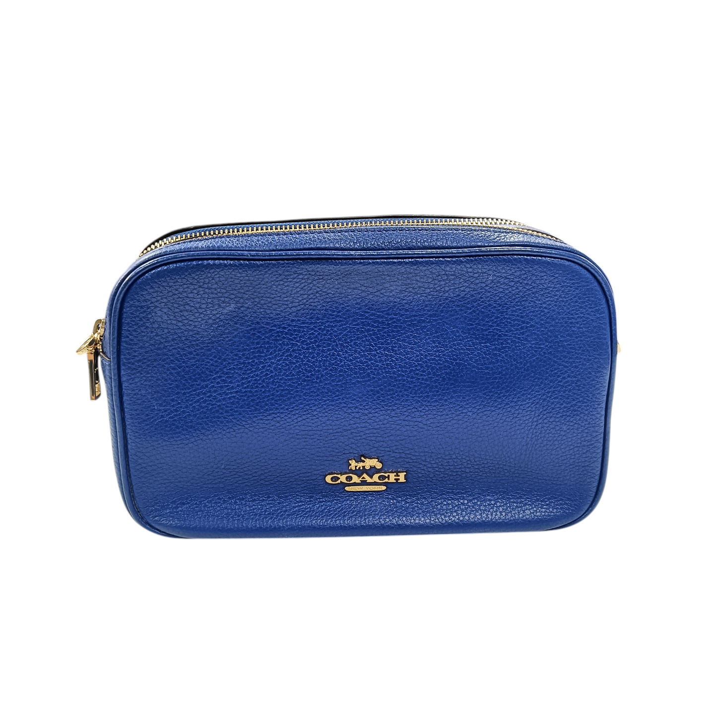 COACH Shoulder Bag Blue 39856