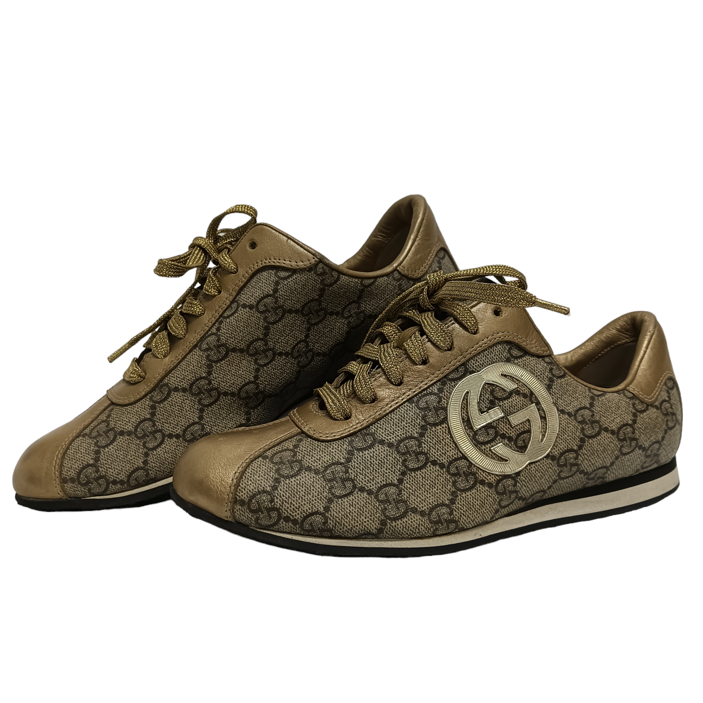 GUCCI SNEAKER SIZE 36 Lady's Brown 222720