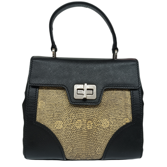 PRADA 2WAY Bag Rank (B) Black 25