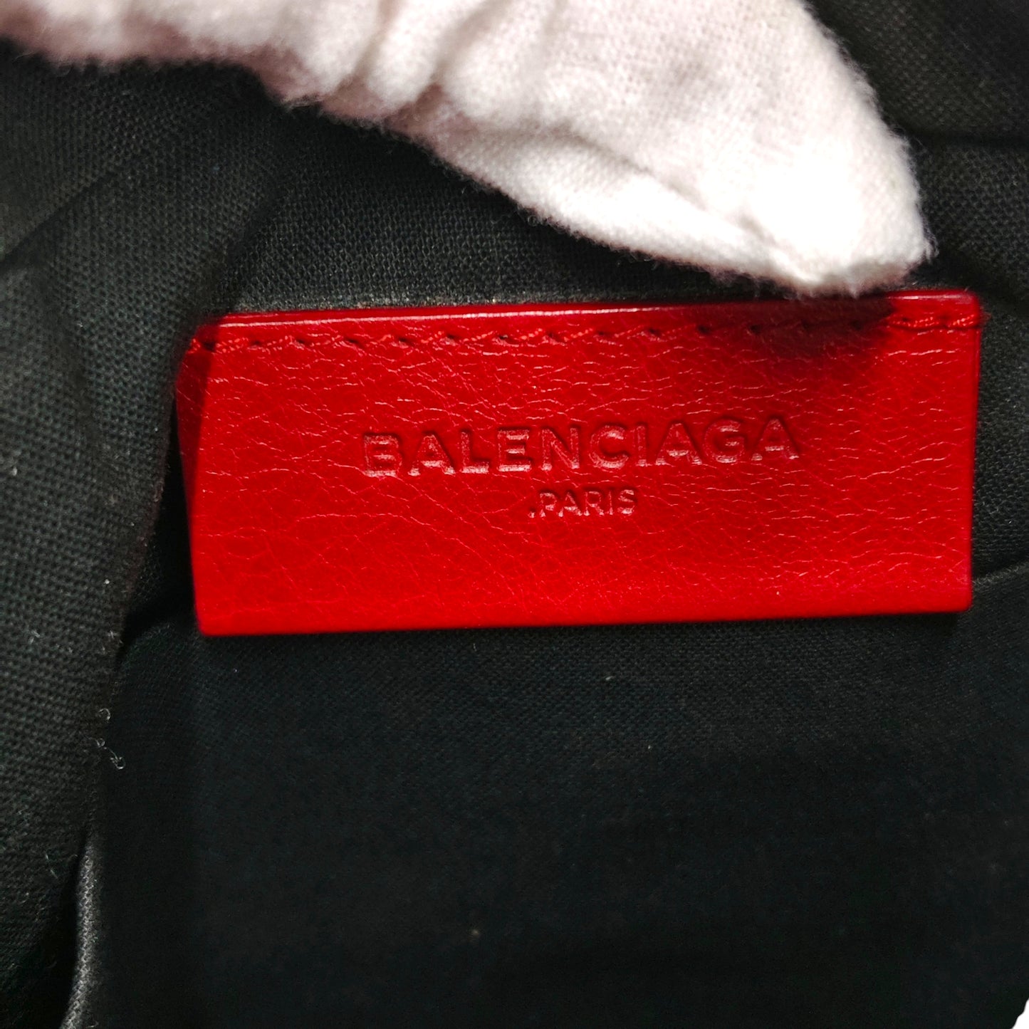 BALENCIAGA Clutch Bag 362967 6466 Red Rank B