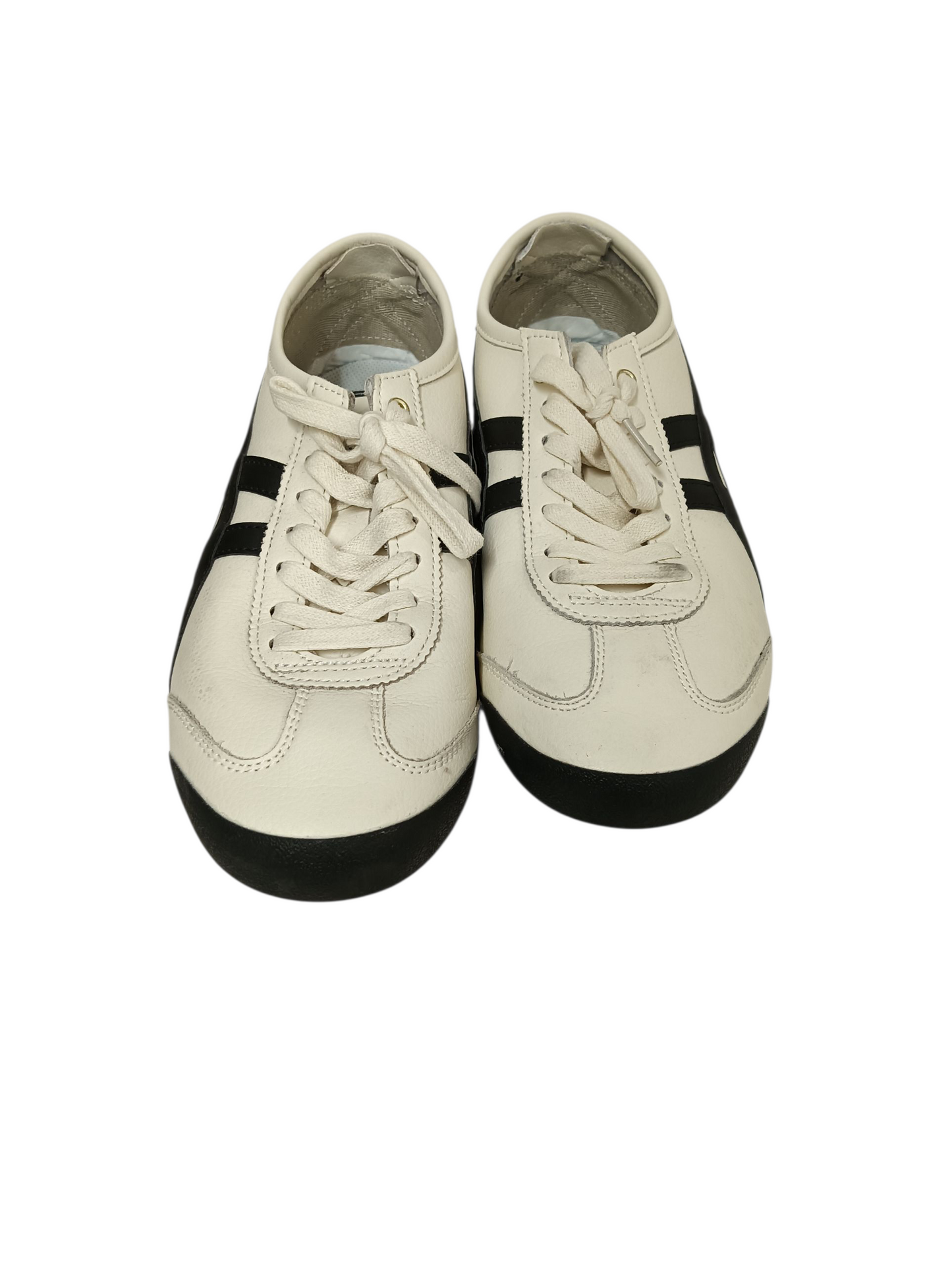 Onitsuka Tiger Sneaker Size 39.5 Lady's 1183B493 Beige/Black