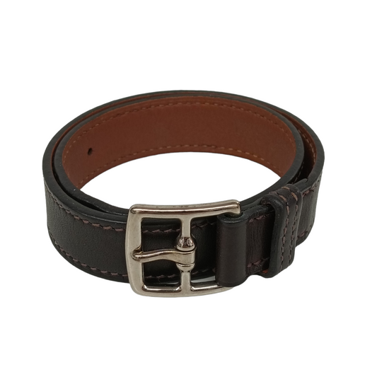 HERMES Bracelet Black JEUS Etriviere