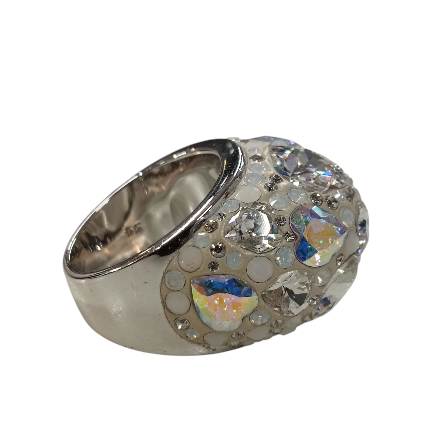 SWAROVSKI Ring White Size 55