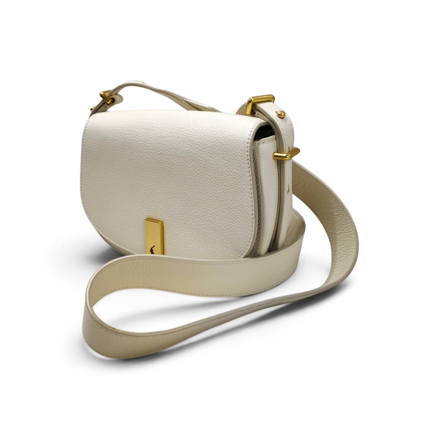 POLO RALPH LAUREN Shoulder Bag Polo id White Rank A