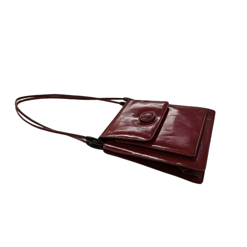 Cartier Shoulder Bag MUST Red **Damage