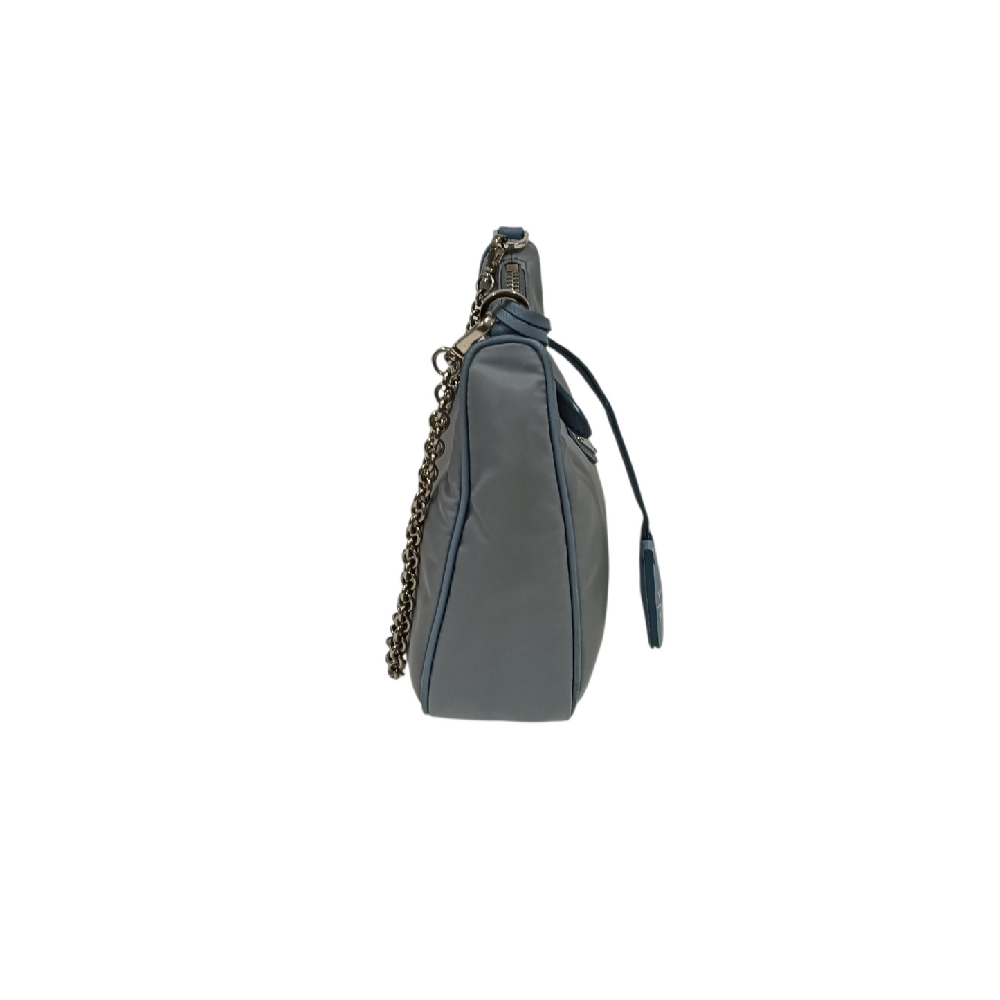 PRADA 2WAY Bag Blue Re-Edition 2005