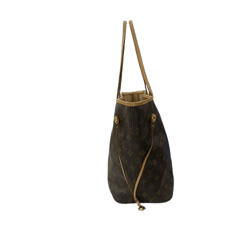 LOUIS VUITTON Shoulder Bag Monogram M46987 Brown **Stain/Damage CA0038 Neverfull MM **Without Smelly