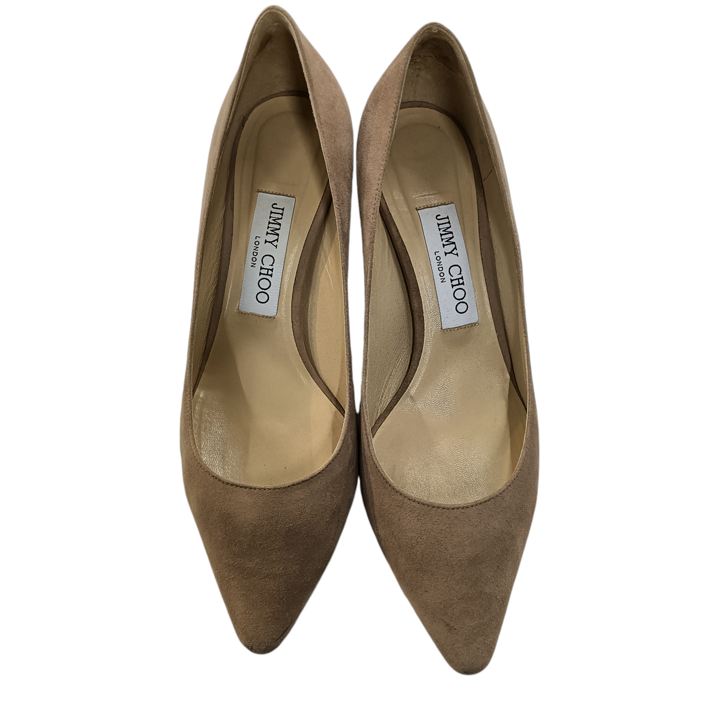JIMMY CHOO PUMPS 37 BEIGE