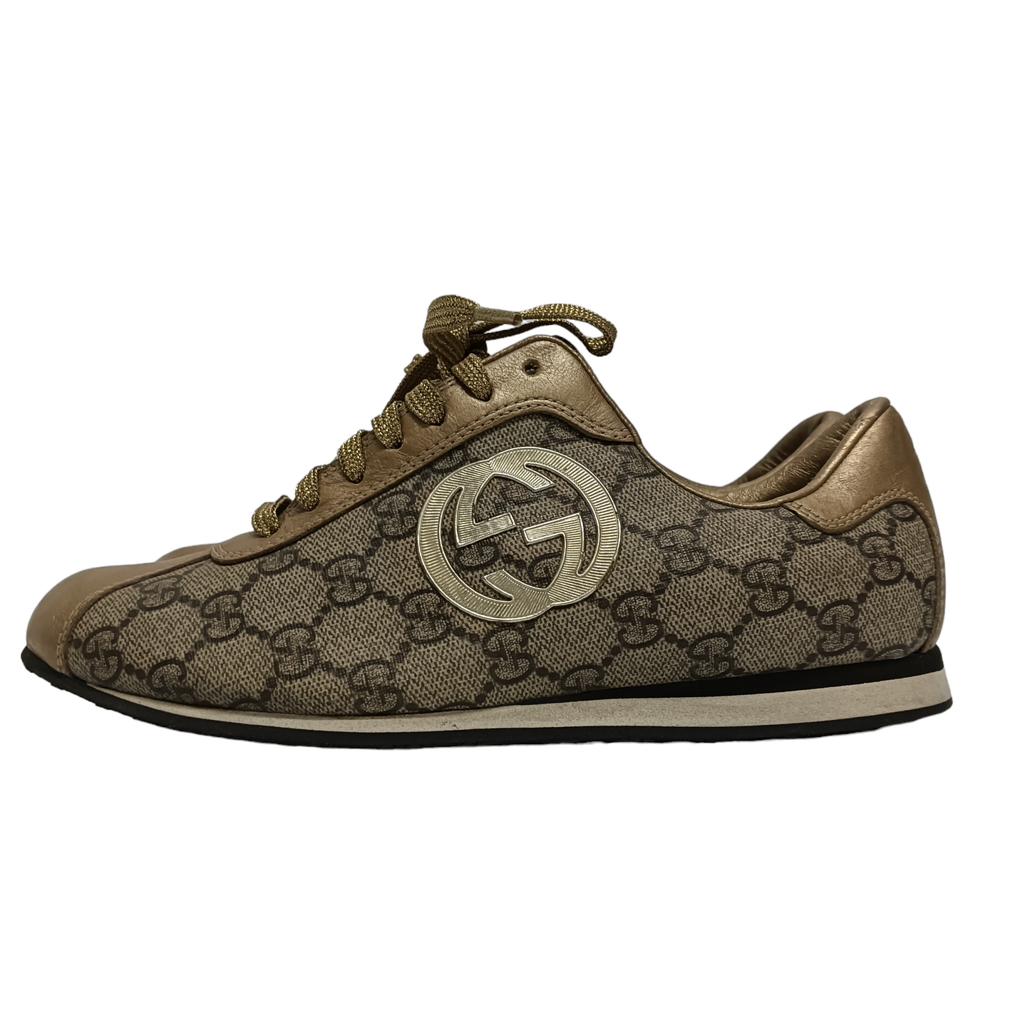 GUCCI SNEAKER SIZE 36 Lady's Brown 222720