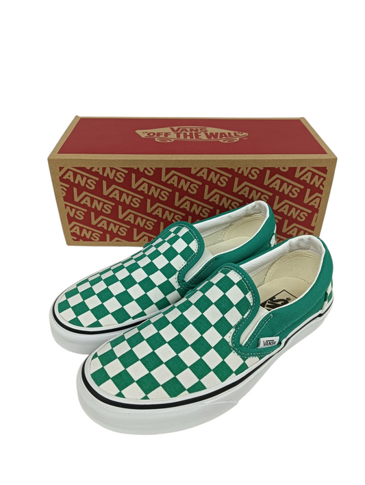 VANS SNEAKER 23.5 Unisex Green Rank (B) Slip0n