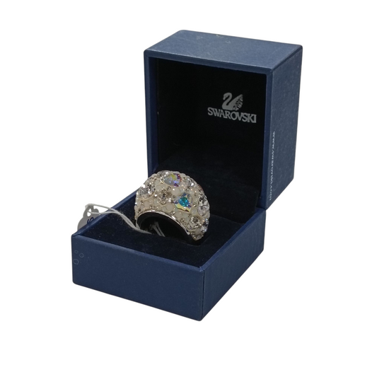 SWAROVSKI Ring White Size 55