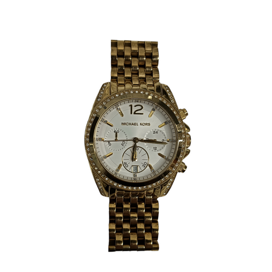 MICHAEL KORS Wrist Watch MK-5835 Gold/White Pressley