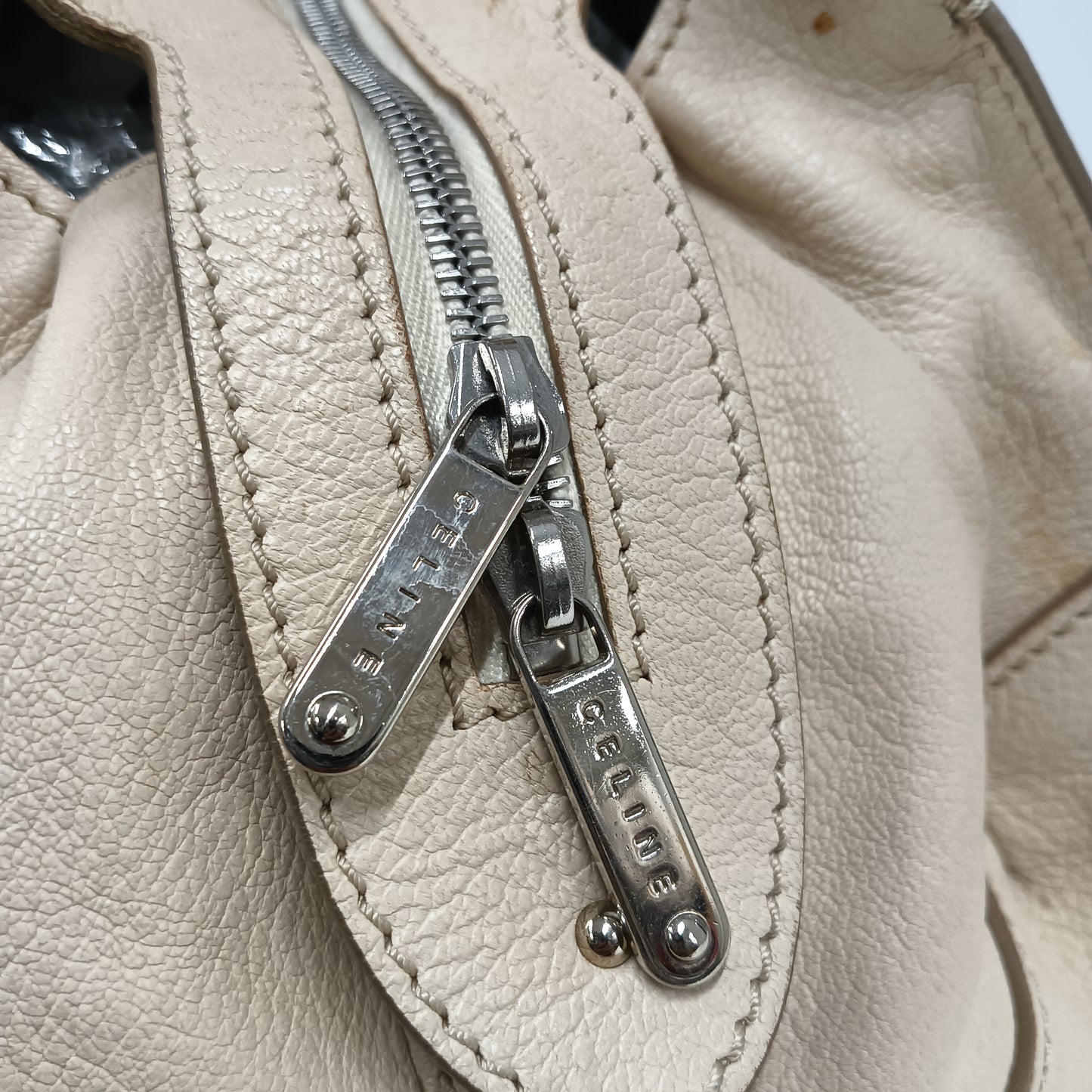 CELINE Tote Bag SD-ZP-1027 Beige **Stain