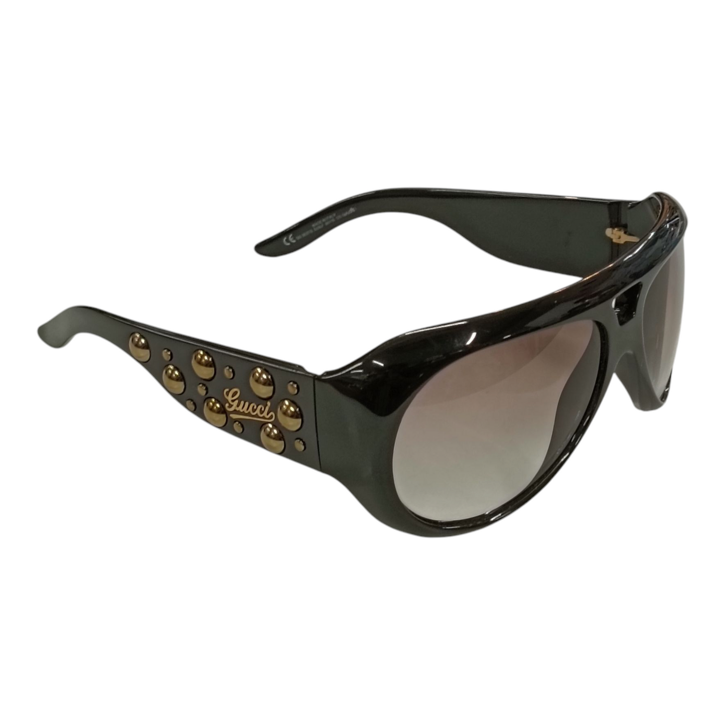GUCCI Sunglasses Black/Gold GG3037