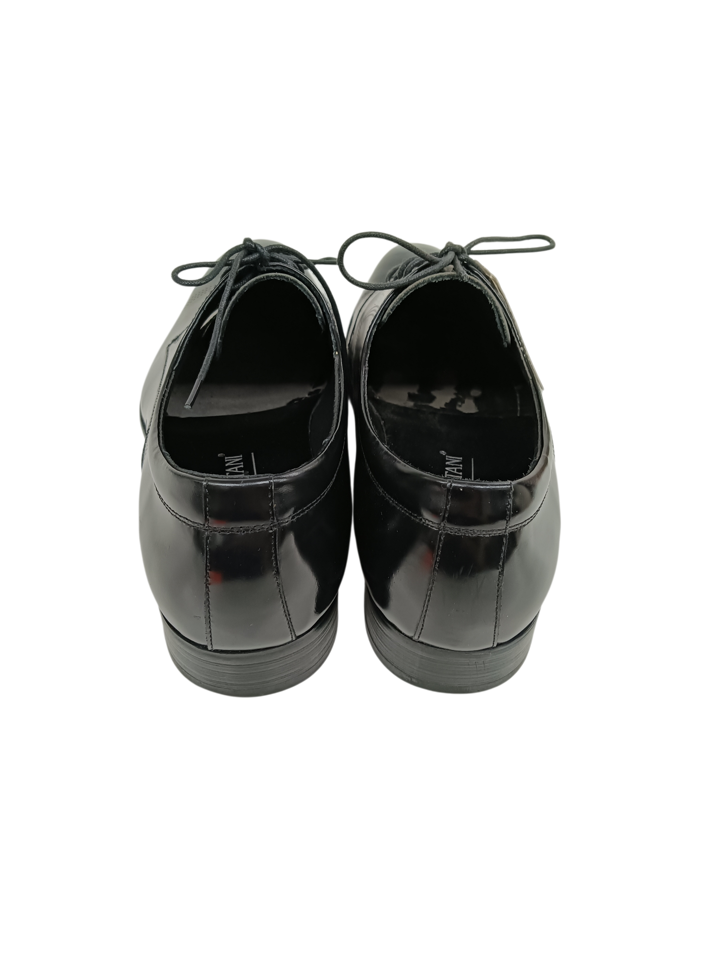 LUIGI BATANI Leather Shoes Size 45 Mens Black 5NLBD 071-51